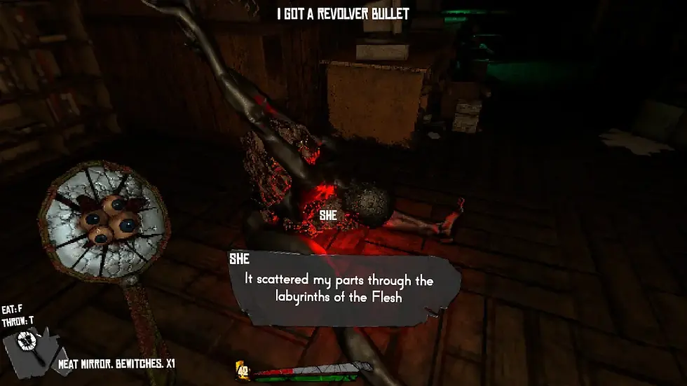 I had the option to kiss her (and did) and I suspect that caused monsters to invade the floor when I picked up the last key