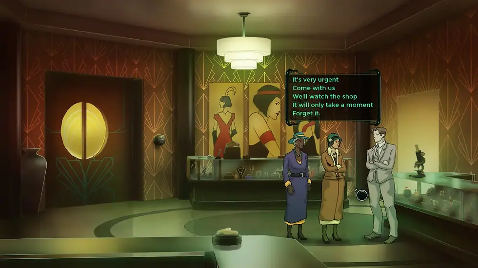 I will throw every dialogue option I have at the problem until something works!