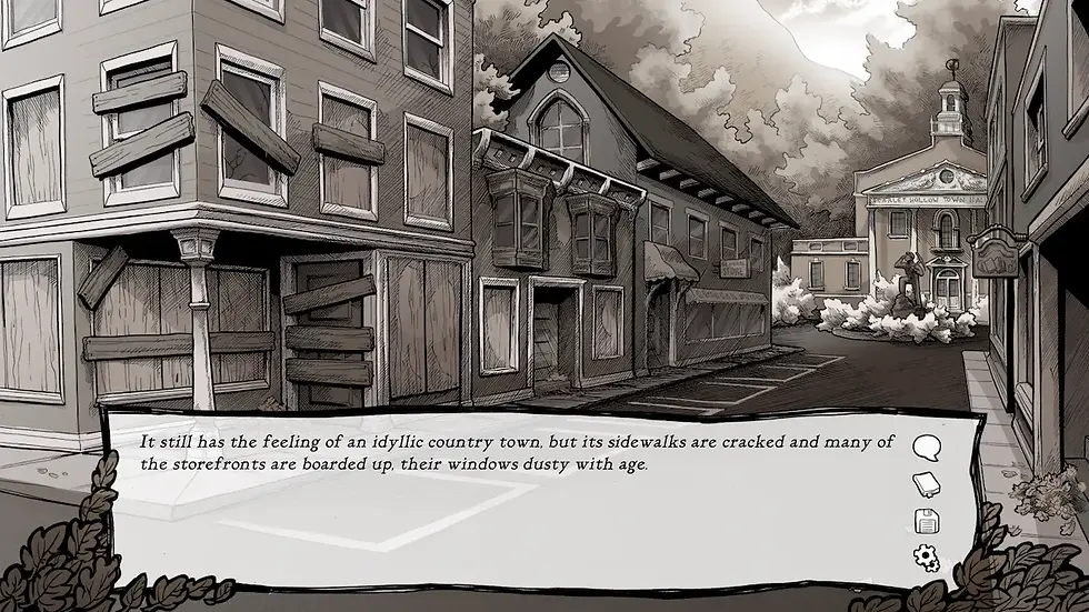 This town has seen better days