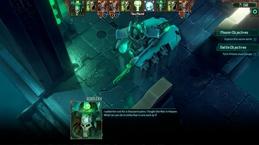 This multi-thousand-year old undead admiral has awoken after millennia, and he's easier to understand than my co-workers.