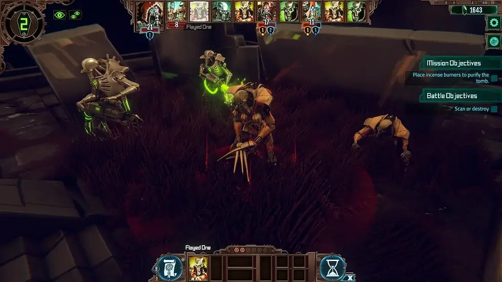 The Flayed Ones threaten me with long fingernails.