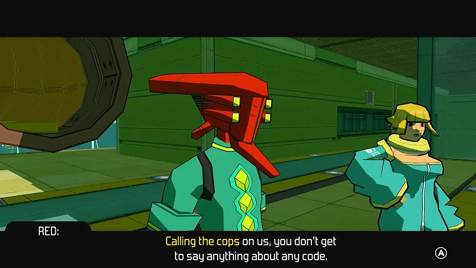 I told 'em what's what.