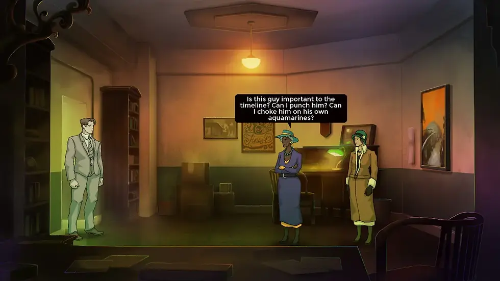 Please don't needlessly wreck the timeline, I'm sure we'll get to that without trying to.