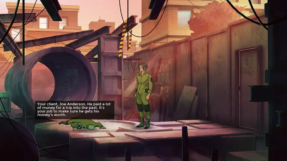 I suspect he's not accustomed to time travel.