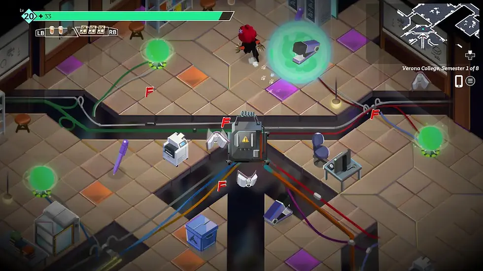 The pens launch little 'F's at you so I suspect this is fear of failure