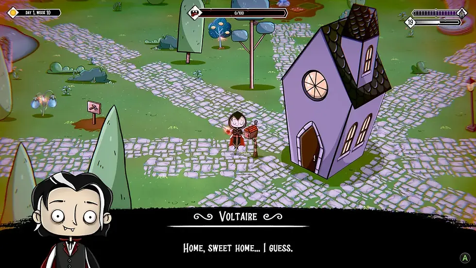 Game 32: Voltaire the Vegan Vampire