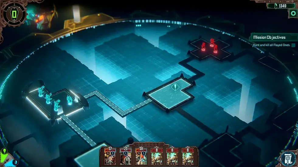 An evil Necron squad? Let's go say hello.