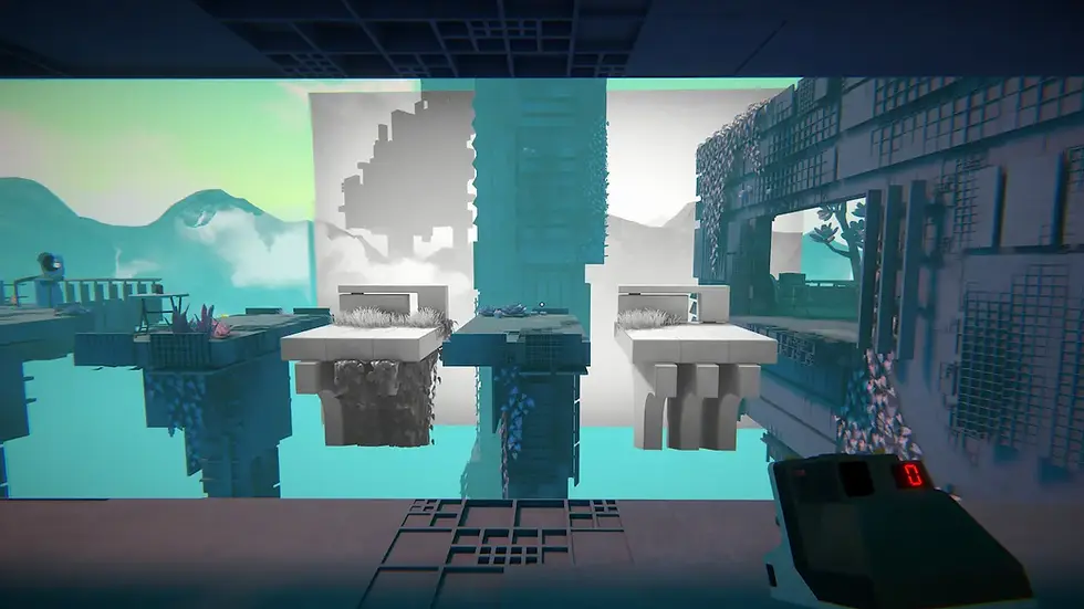 Normally manifesting this photo would have erased the platform in the middle.