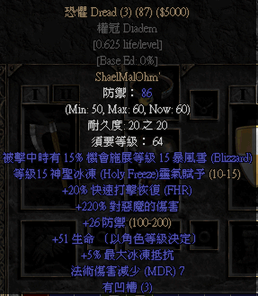 恐懼 Dread