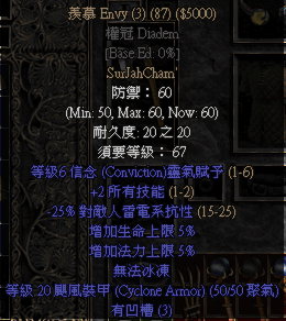 羨慕 Envy
