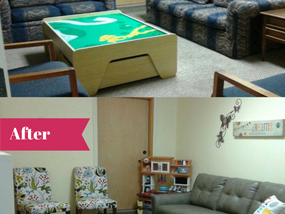 Extreme Makeover - Visitation Room Edition