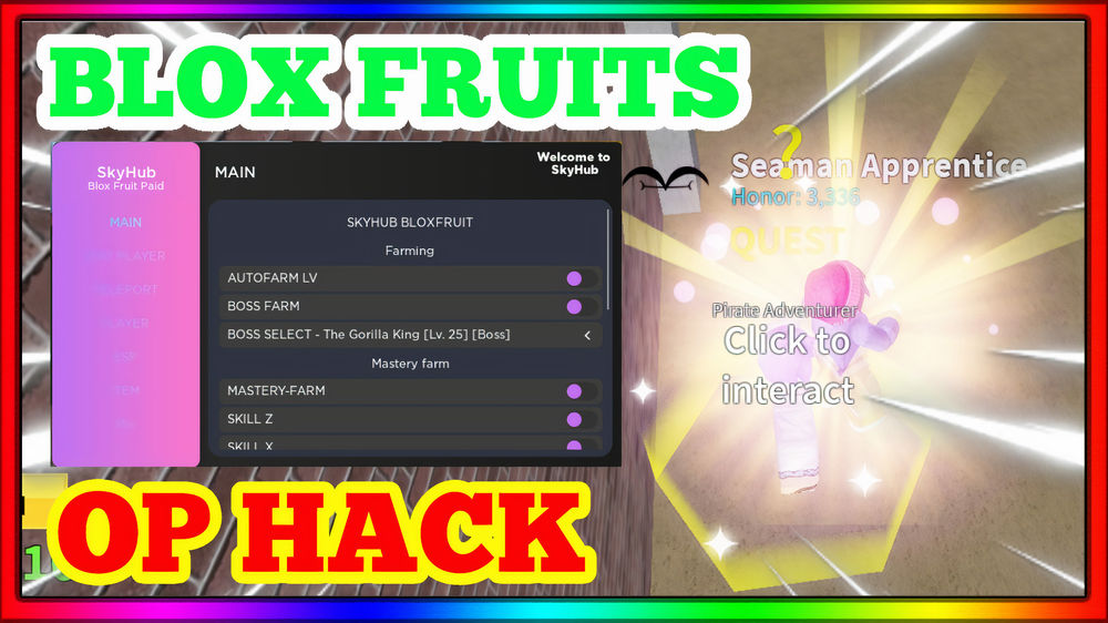 How to get mastery up fast in blox fruits