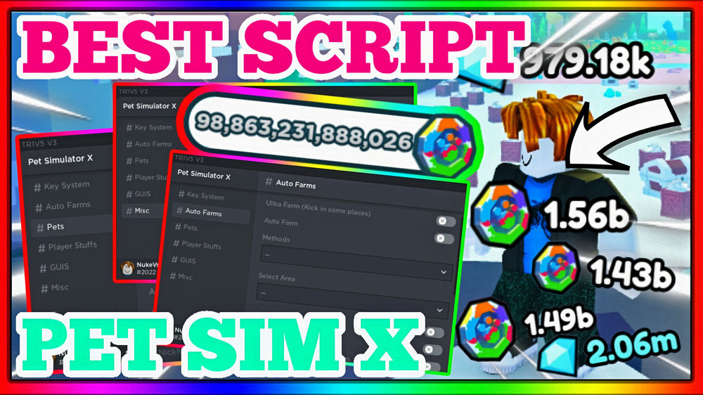 THE BEST OVERPOWERED PET SIM X GUI