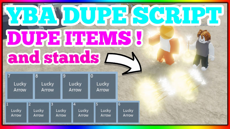 Dupe script. Lucky arrow YBA. YBA Stand dupe. YBA dupe Roblox. YBA dupe script.