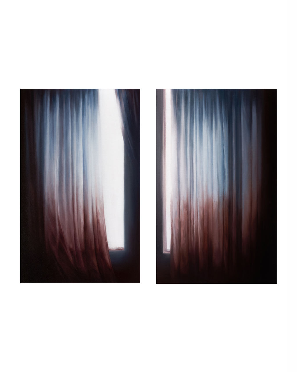 웹사이트_Slowly Seeping In (Curtain II, Curtain III), 65x40cm, oil on canvas, 2026.jpg