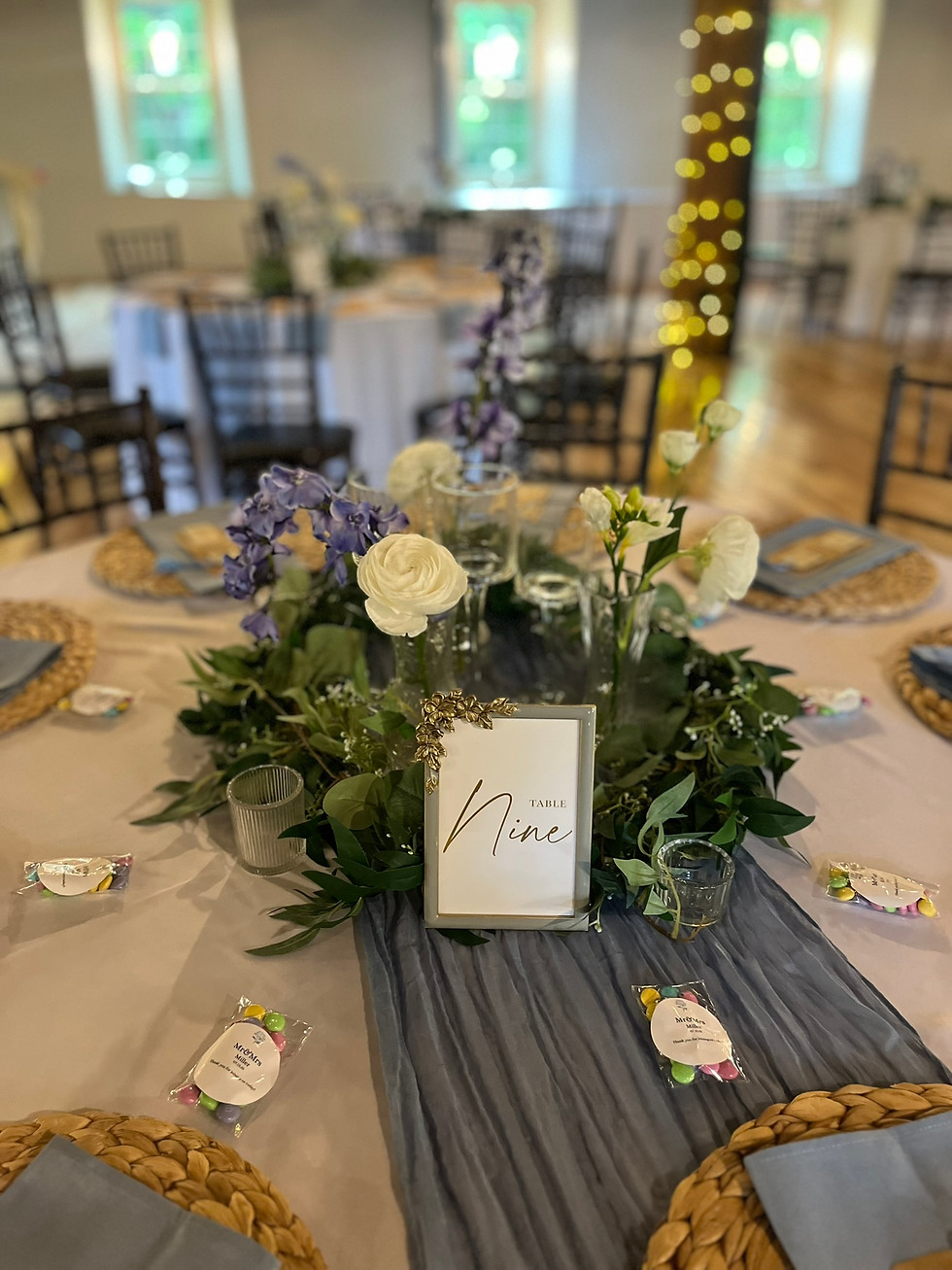 Thumbnail: 4x6 Vintage Floral Frame w/ Table Number