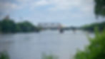 River approaching the Lowry Bridge