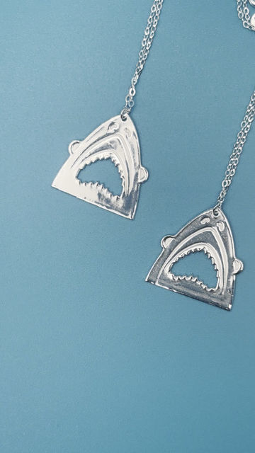 Thumbnail: Great White Shark Necklace 