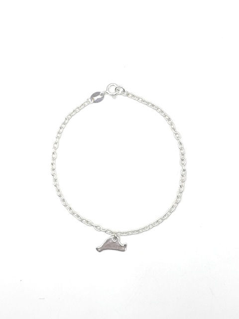 Thumbnail: Martha's Vineyard Charm Bracelet Textured Chain