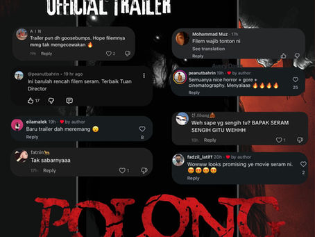 Polong Buat Netizen Meremang, Trailer Seram Jadi Bualan