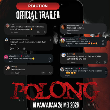 Polong Buat Netizen Meremang, Trailer Seram Jadi Bualan