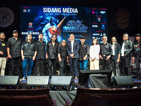 Black On White Satukan Cromok & Barbarik, Ada Tribute Khas Kembara