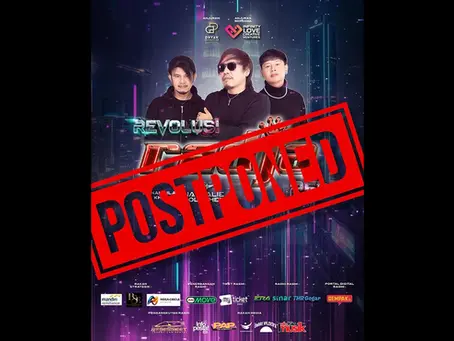 Konsert Revolusi Radja 25 Tahun Ditunda ke 19 September
