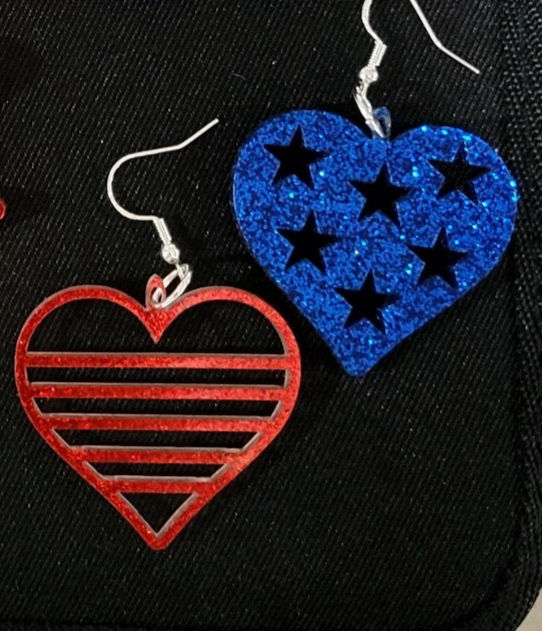 Thumbnail: Patriotic Earrings