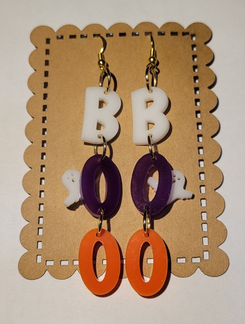 Thumbnail: Boo with Ghost Earrings