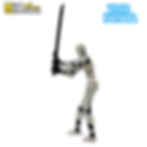 Mighty Miniature Void Katana | Anime-Style Sword Accessory | Fits All 14cm MM Action Figures | Lightweight High-Detail Blade