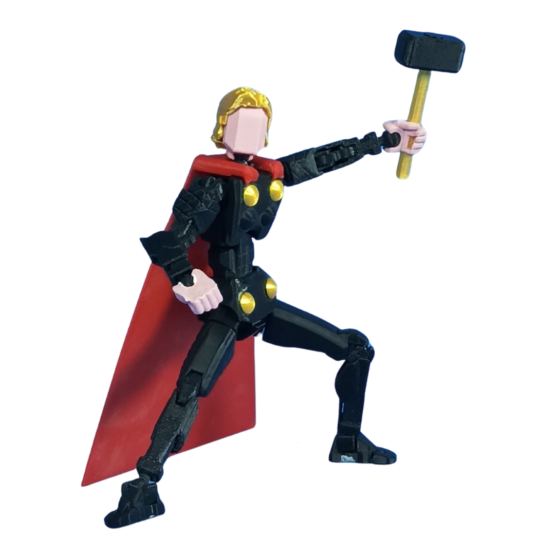 Mighty Miniature ThunderFrame Action Figure Front view