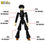 Thumbnail: Mighty Miniatures Megurin Shadow Fully Articulated Action Figure | 14 cm Poseable Anime-Style Collectible Figure
