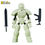 Thumbnail: Mighty Miniatures Ivory Vanguard Fully Articulated Action Figure  15 cm Poseable Collectible Robot Toy with Training Sword