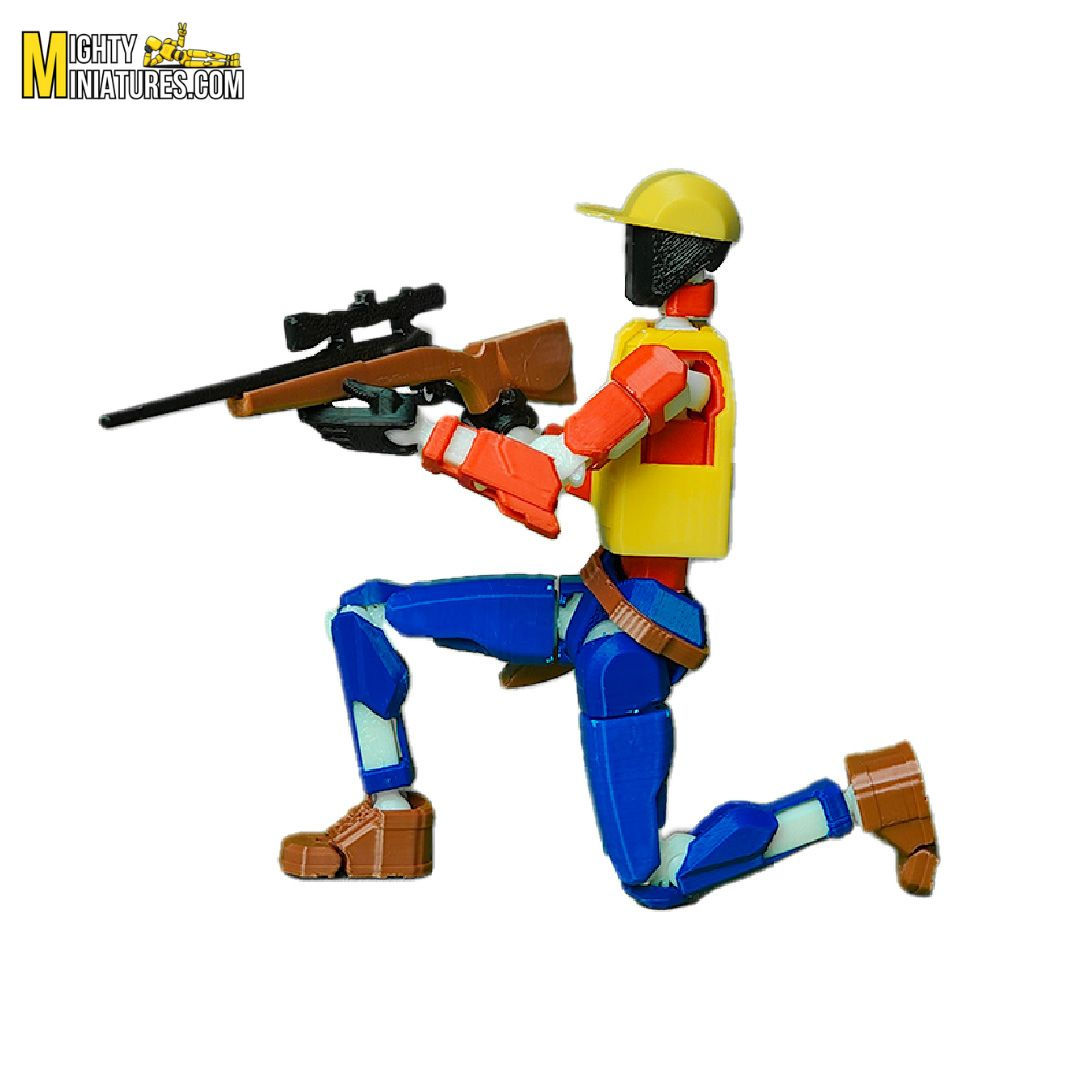 Mighty Miniatures Forest Ranger Articulated Action Figure | 14 cm Fully Poseable Tactical Scout | 360° Joints