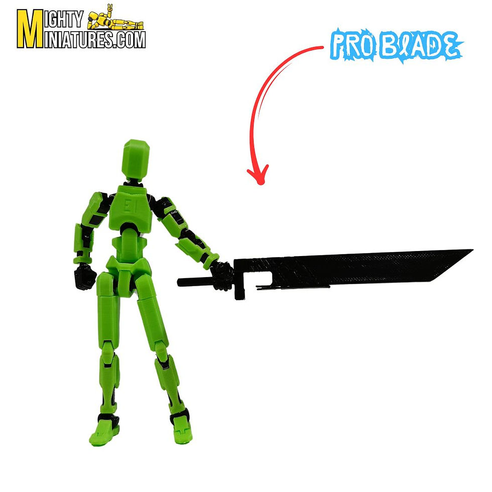 Mighty Miniatures Pro Blade – Giant Battle Sword for Dummy 13 Figures