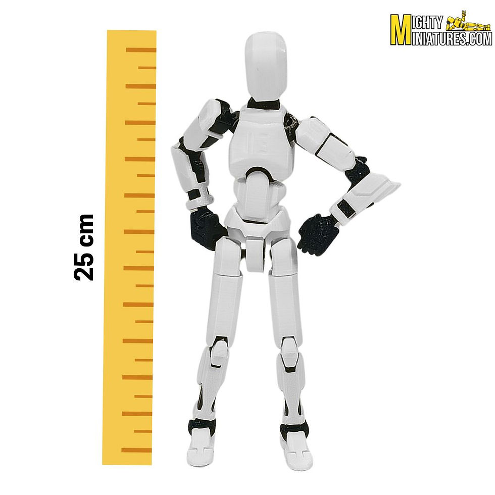 Thumbnail: Mighty Miniatures 200% Scaled White Giant Prime Action Figure Front View