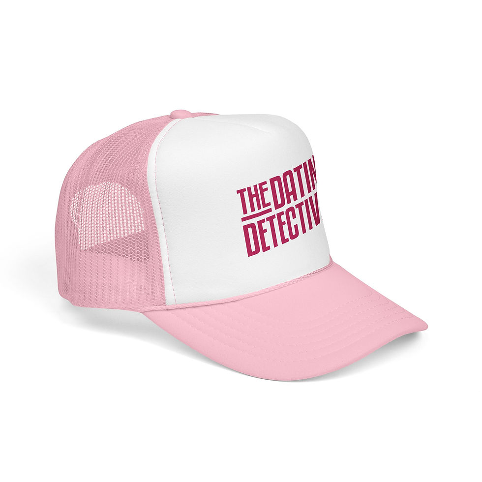 Thumbnail: The Dating Detectives Foam Trucker Hat 