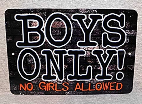 Boys Only!