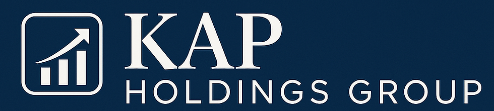 KAP Holdings Group logo: growth graph