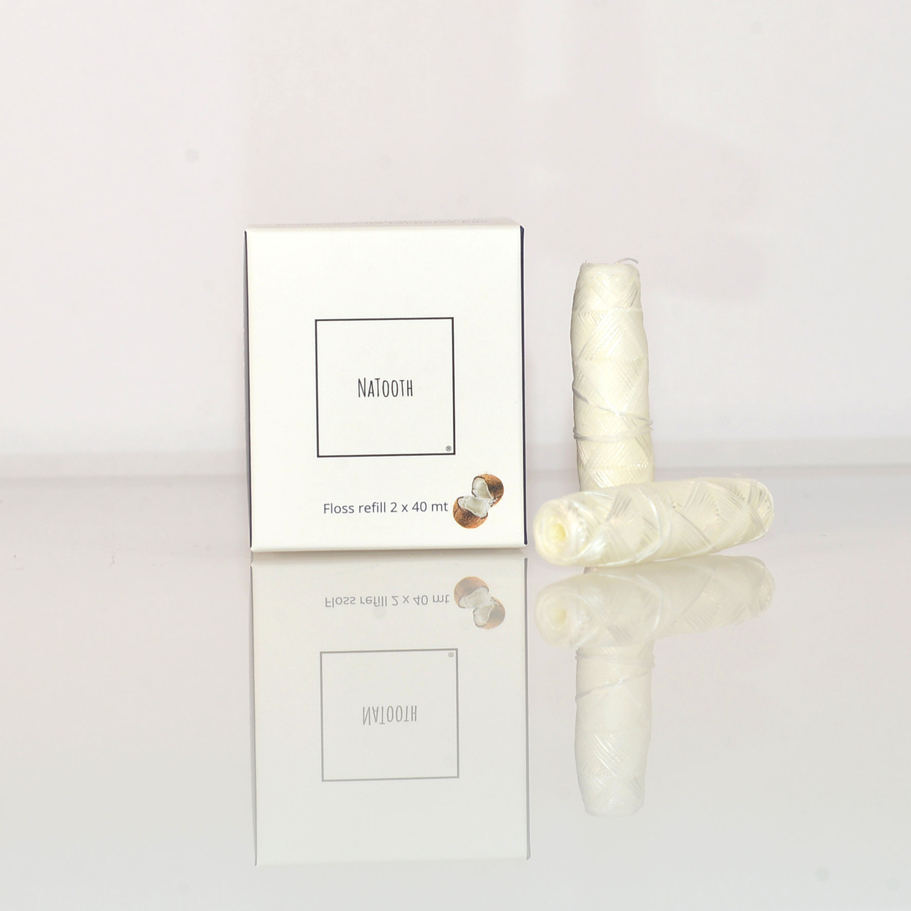 Recharge fil dentaire biodégradable