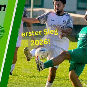 Erster Sieg 2026!