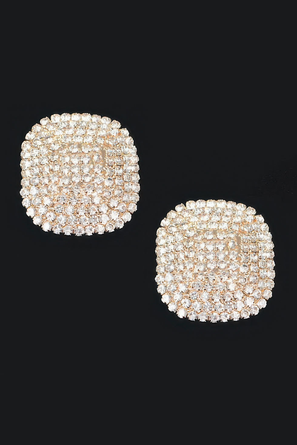 Rhinestone Stud Earring