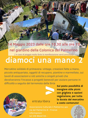 Diamoci una mano 2 Sunday 14 Maggio from 10,30 to 19