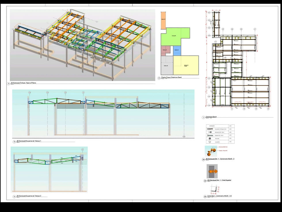 Estrutura Metálica Parafusada
