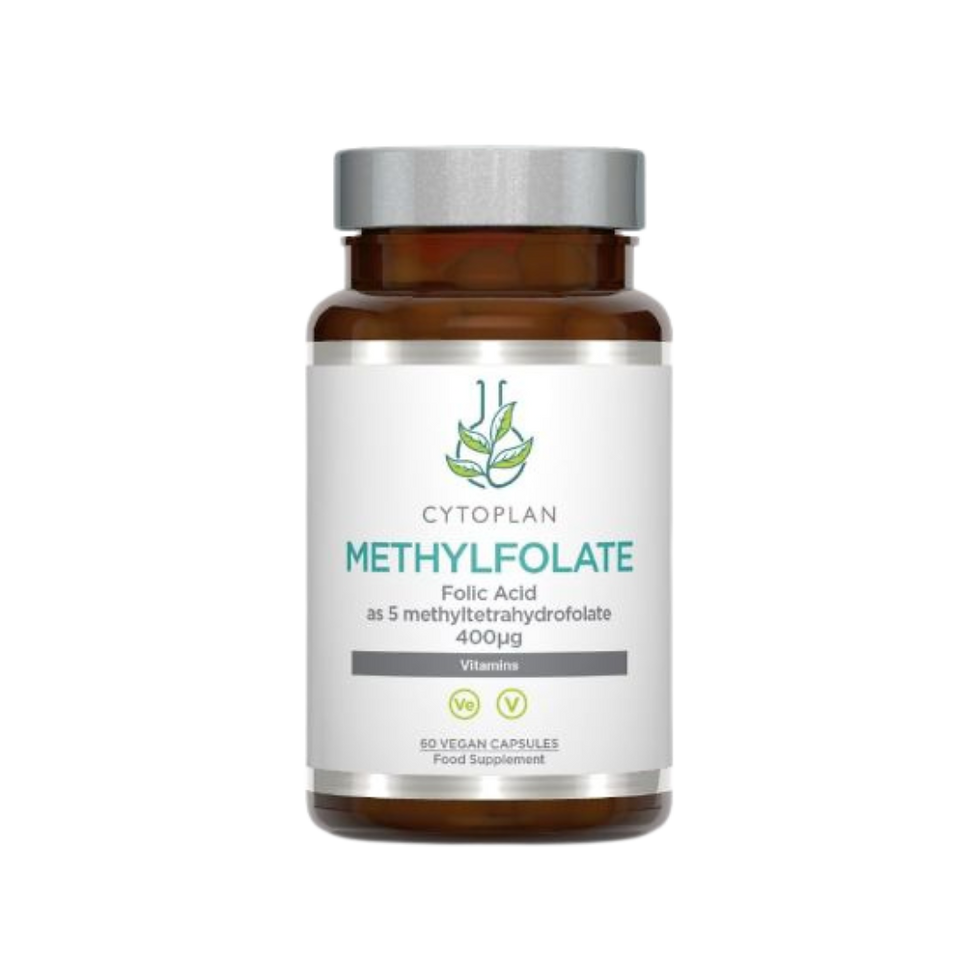 Methylfolate: 400µg (60 capsules)