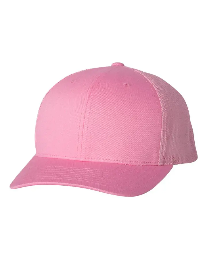 Thumbnail: Custom Leather Patch Yupoong 6006 Hat