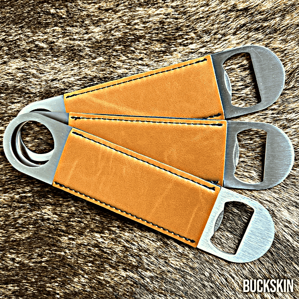 Thumbnail: Custom Engraved Leatherette Bottle Opener