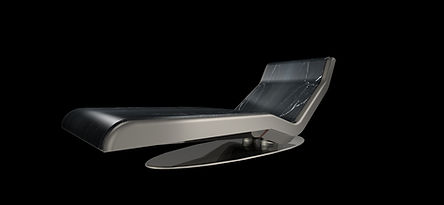 "CAESAR NOIRE": Infra-red Heated Marble Chaise Longue | Tiled Chaise Longue | Heated Chaise Longue | Heated Wellness Chaise Longue | Heated Sauna Chaise Longue | Relaxation Chaise Longues for Hotel & Spa Design | Relaxation Chaise Longues for Sauna & Wellness Design | Relaxation Chaise Longues for Hammam & Steam Bath