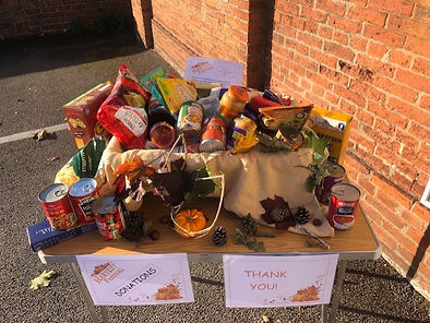 harvest festival donations