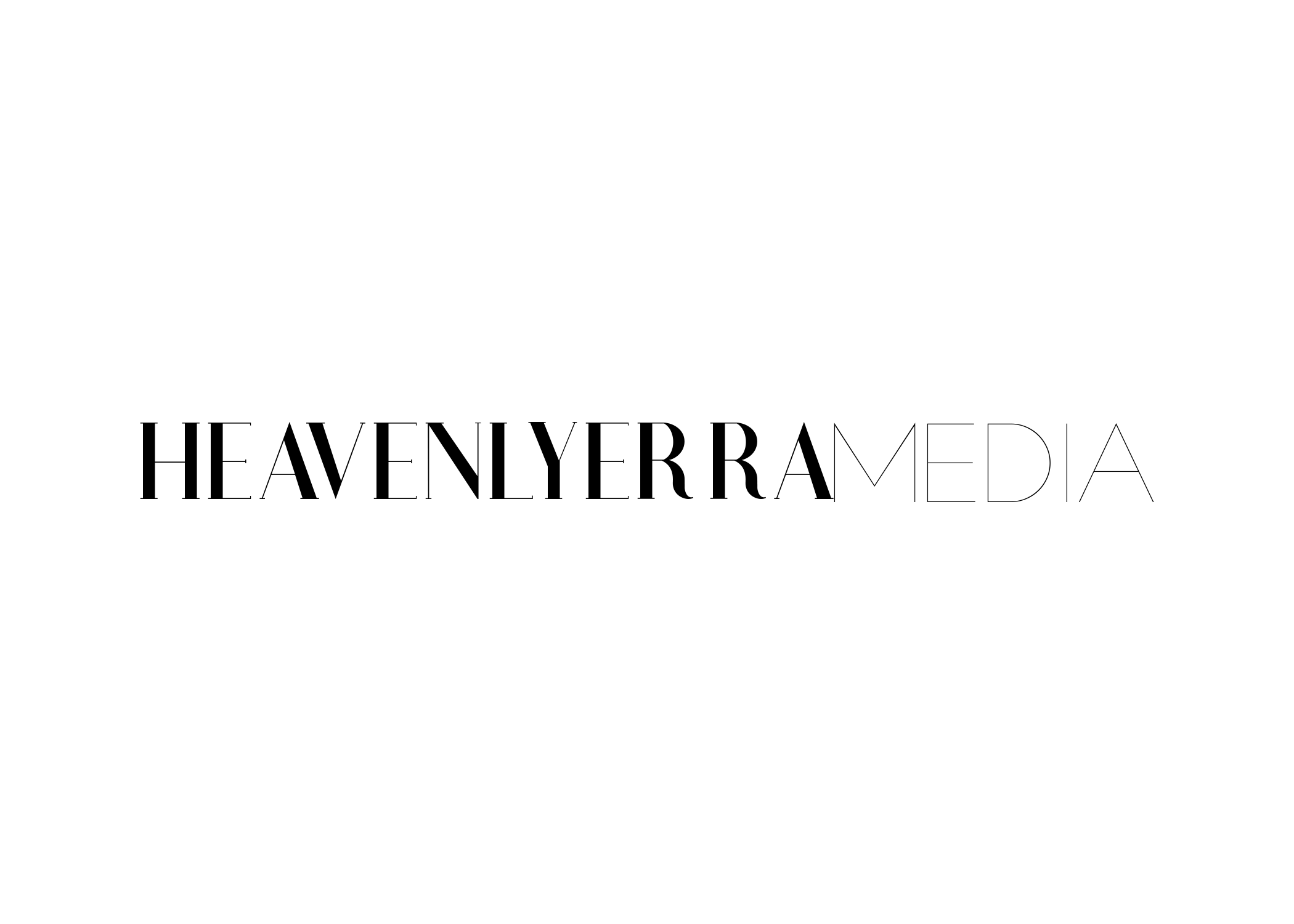 black heavenlyerra media logo